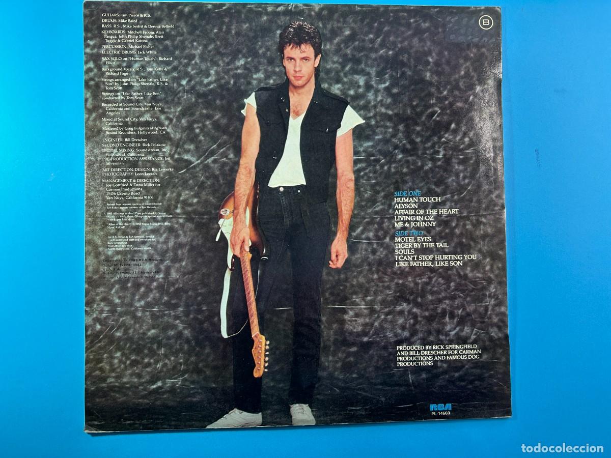 Discos de vinilo: RICK SPRINGFIELD - LIVING IN OZ - 1983 - Foto 2