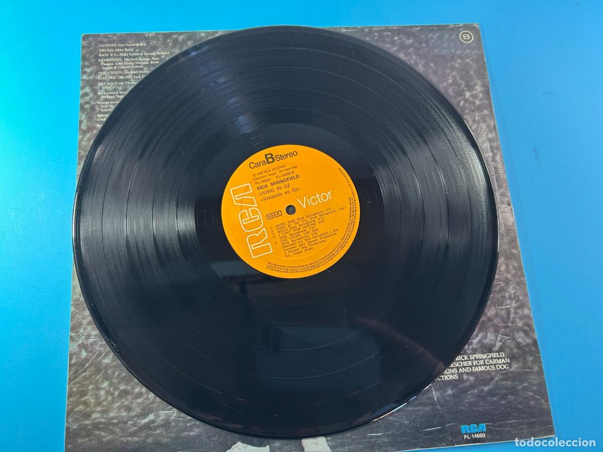Discos de vinilo: RICK SPRINGFIELD - LIVING IN OZ - 1983 - Foto 4