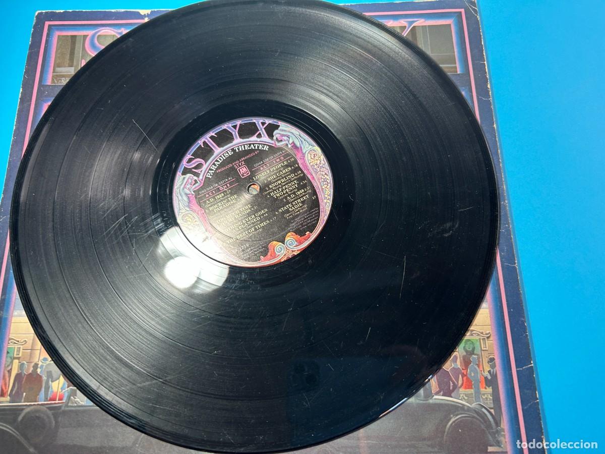 Discos de vinilo: STYX - PARADISE THEATRE - GATEFOLD - Foto 6