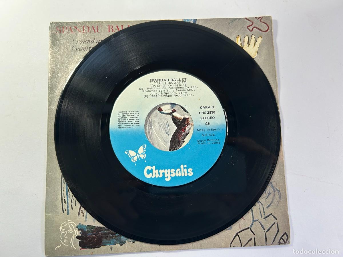 Discos de vinilo: SPANDAU BALLET - ROUND AND ROUND / TRUE (LIVE VERSION) - Foto 4