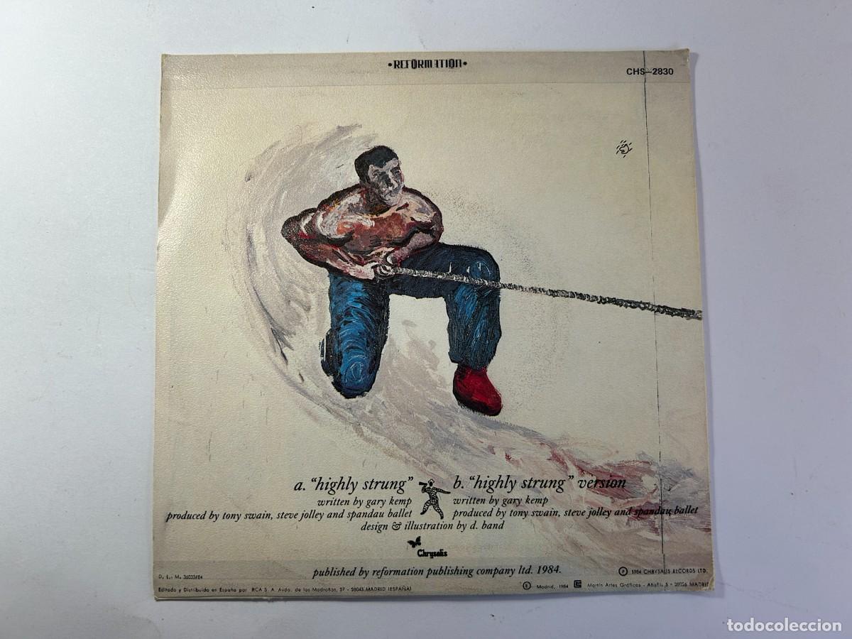 Discos de vinilo: SPANDAU BALLET - Highly strung / highly strung verison - Foto 2