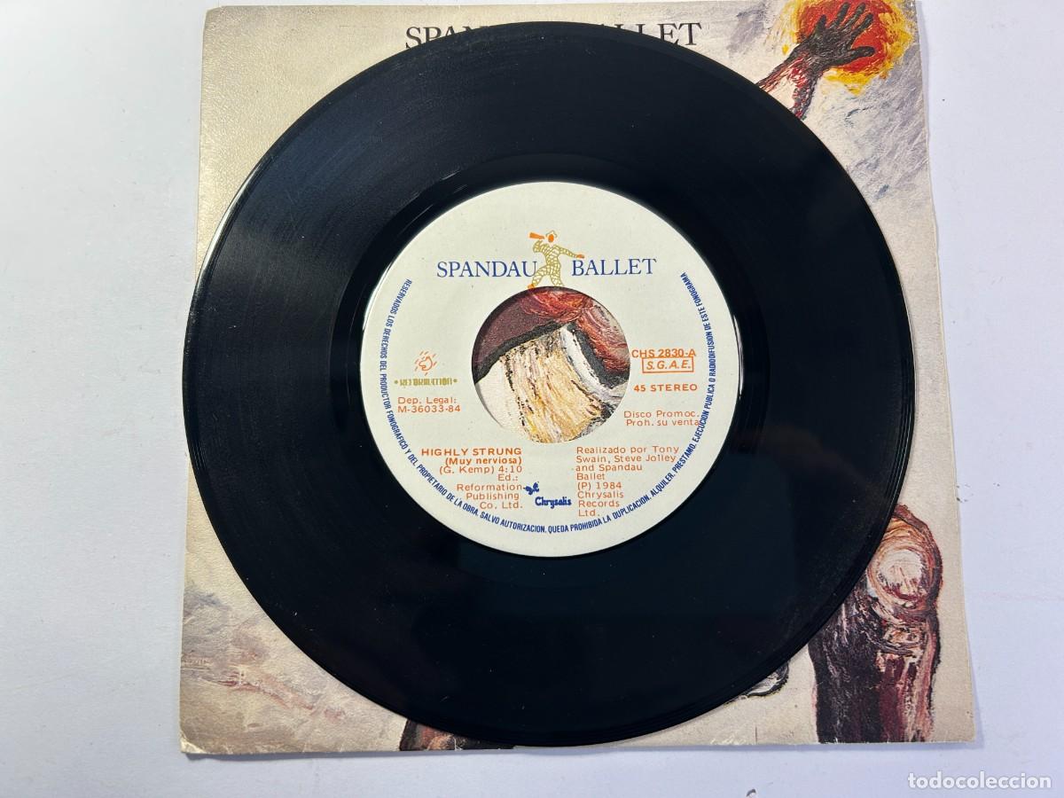Discos de vinilo: SPANDAU BALLET - Highly strung / highly strung verison - Foto 3