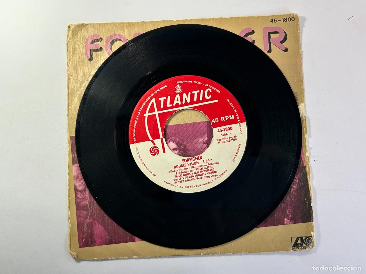Discos de vinilo: FOREIGNER - double vision / lonely children - Foto 3