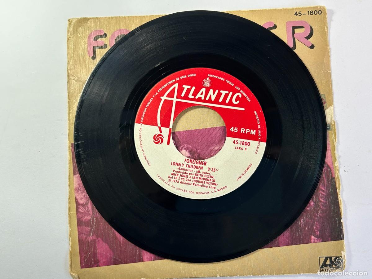 Discos de vinilo: FOREIGNER - double vision / lonely children - Foto 4