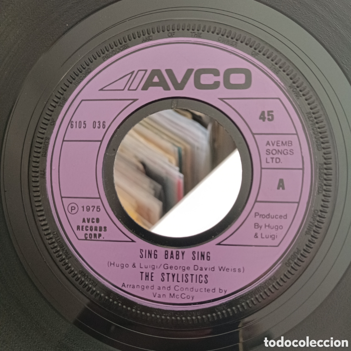 Discos de vinilo: The Stylistics &ndash; Sing Baby Sing - Foto 1