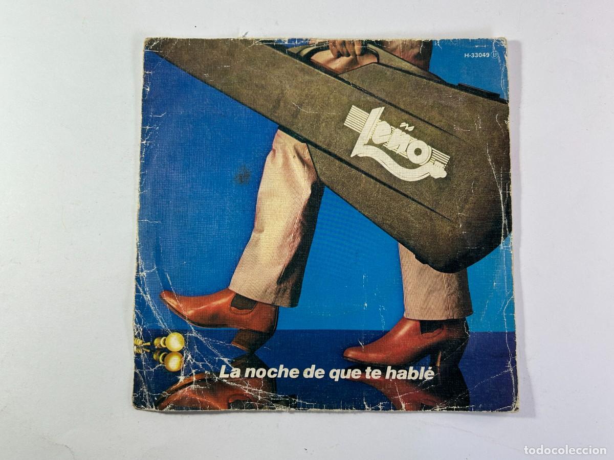 Discos de vinilo: LE&Ntilde;O - la noche de que te habl&eacute; / sin solucion - Foto 1