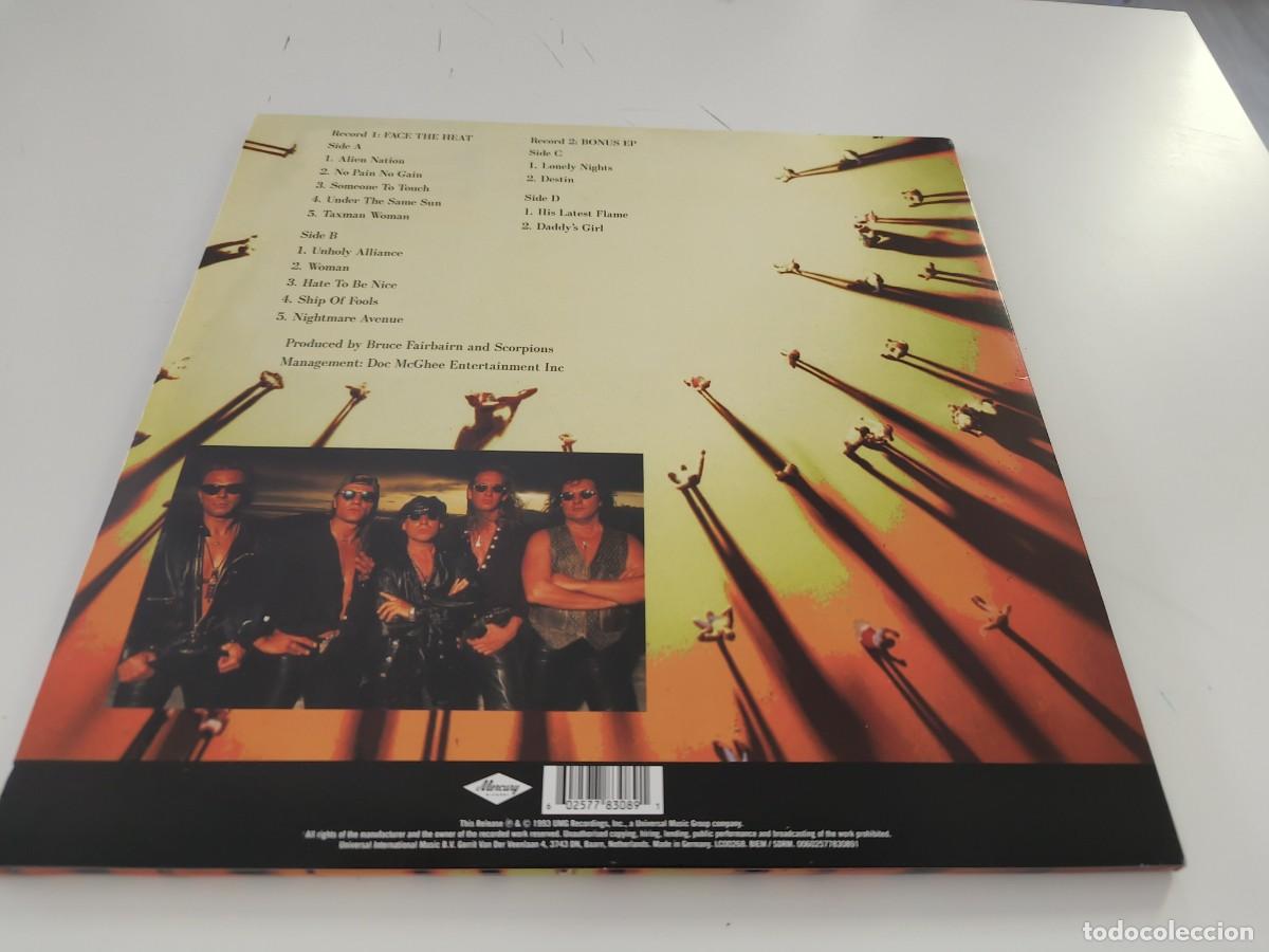 Discos de vinilo: VINILO DE SCORPIONS - FACE THE HEAT - LEER CONDICIONES DE VENTA - Foto 2