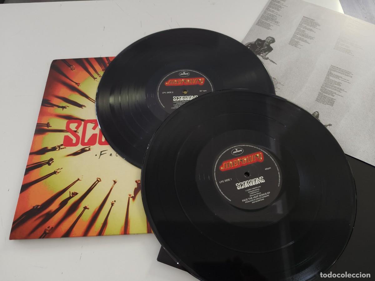 Discos de vinilo: VINILO DE SCORPIONS - FACE THE HEAT - LEER CONDICIONES DE VENTA - Foto 3