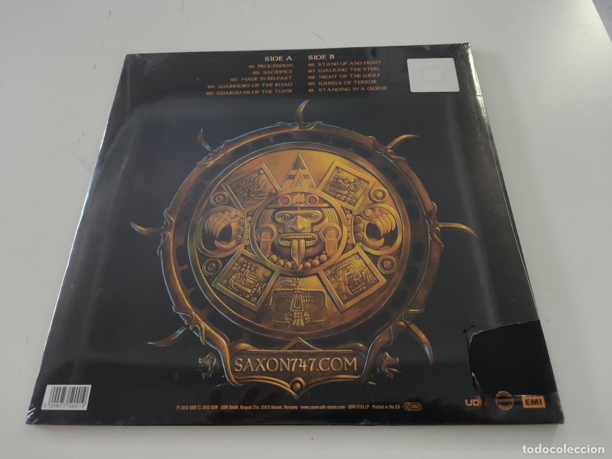 Discos de vinilo: VINILO DE SAXON - SACRIFICE + LEER CONDICIONES DE VENTA - Foto 2