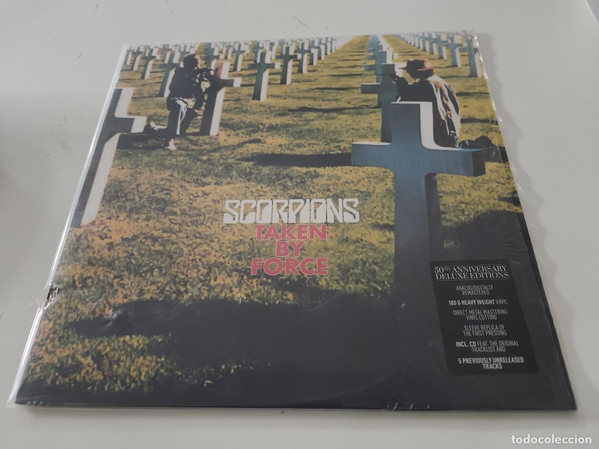 Discos de vinilo: VINILO DE SCORPIONS - TAKEN BY FORCE - LEER CONDICIONES DE VENTA - Foto 1