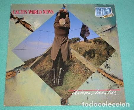 Discos de vinilo: cactus world new 33t urband beaches (france 1986 VG++ EX
