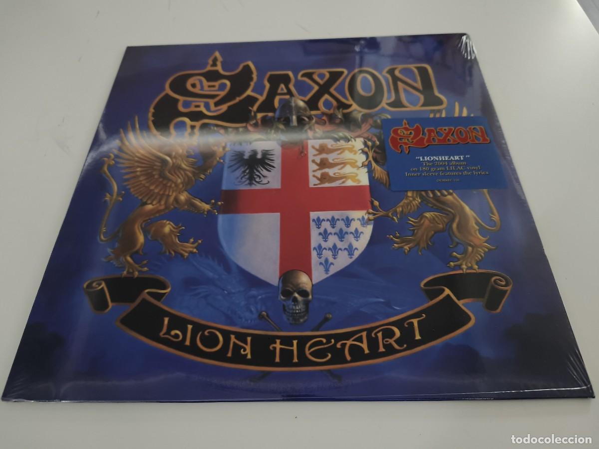 Discos de vinilo: VINILO DE SAXON - LION HEART - LEER CONDICIONES DE VENTA - Foto 1