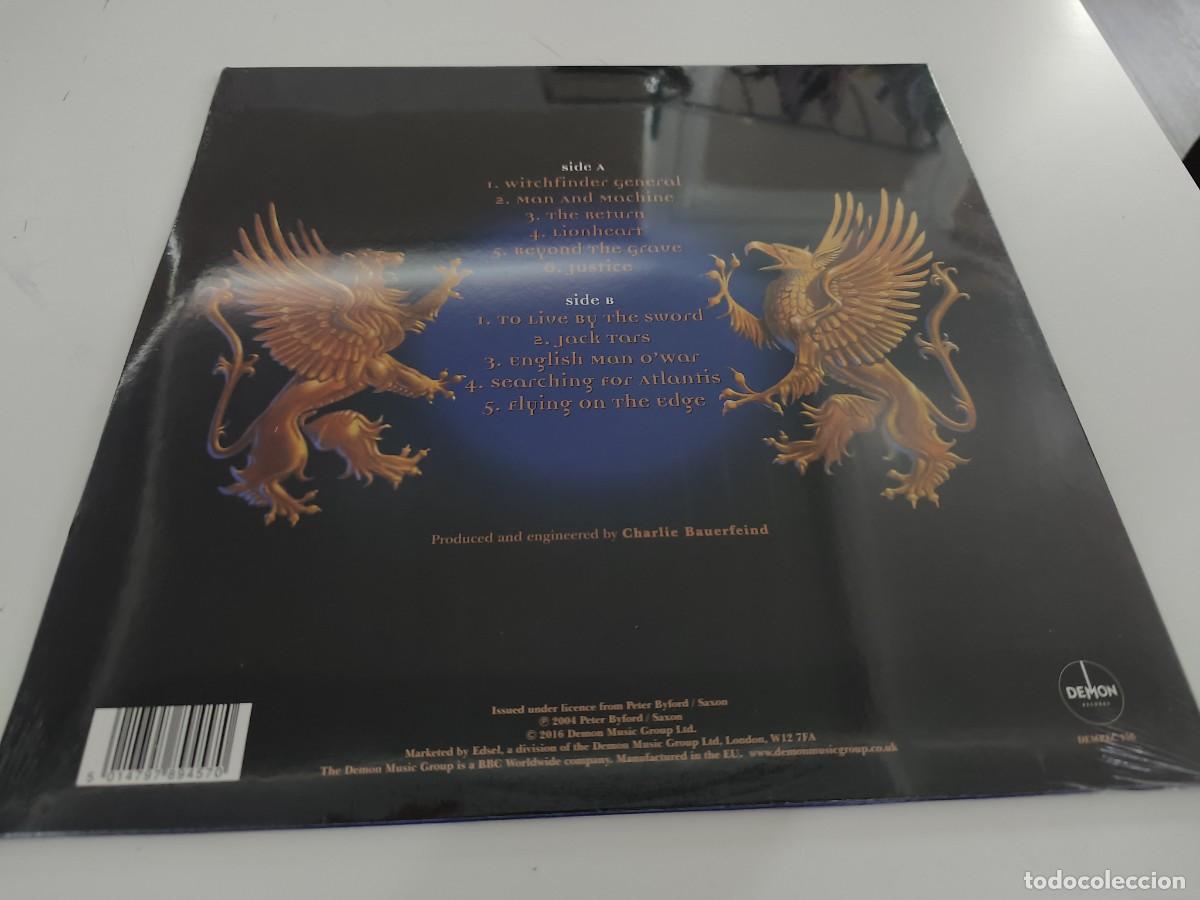 Discos de vinilo: VINILO DE SAXON - LION HEART - LEER CONDICIONES DE VENTA - Foto 2