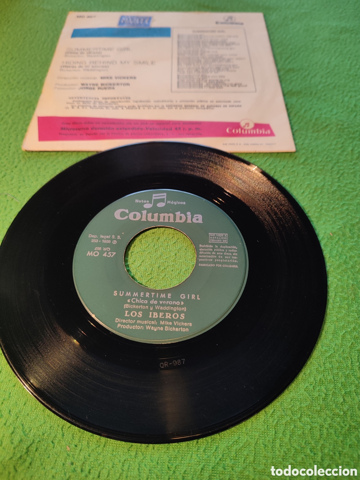Discos de vinilo: Los Iberos - Summertime girl - Foto 2
