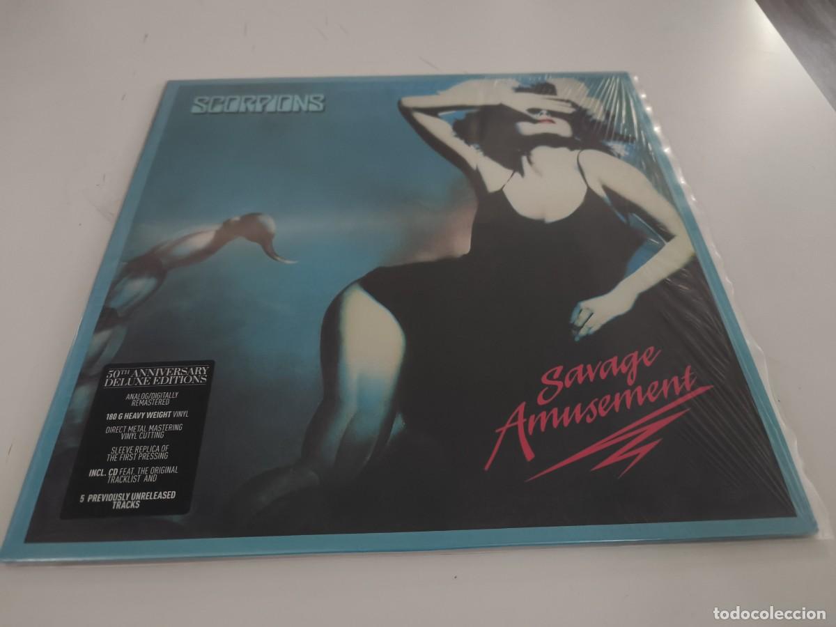 Discos de vinilo: VINILO DE SCORPIONS - SAVAGE AMUSEMENT - LEER CONDICIONES DE VENTA - Foto 1