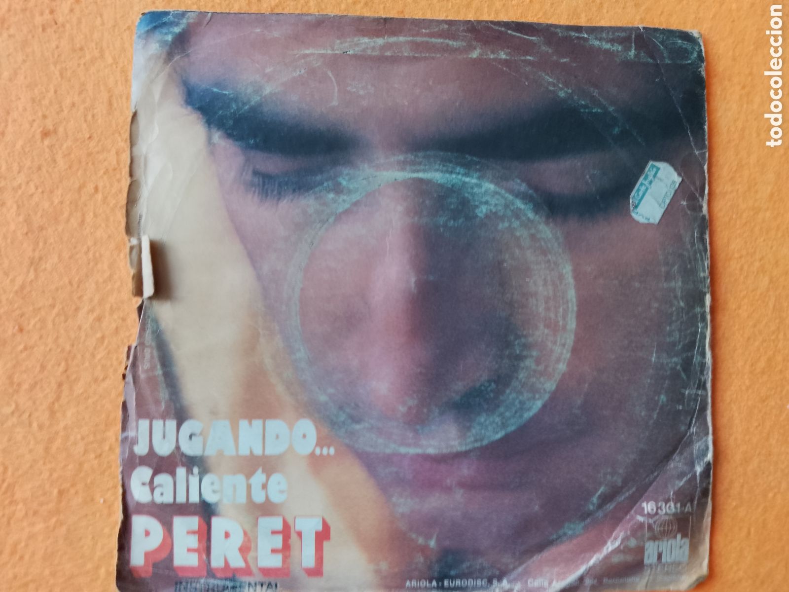 Discos de vinilo: Peret - JUGANDO - CALIENTE - Foto 2