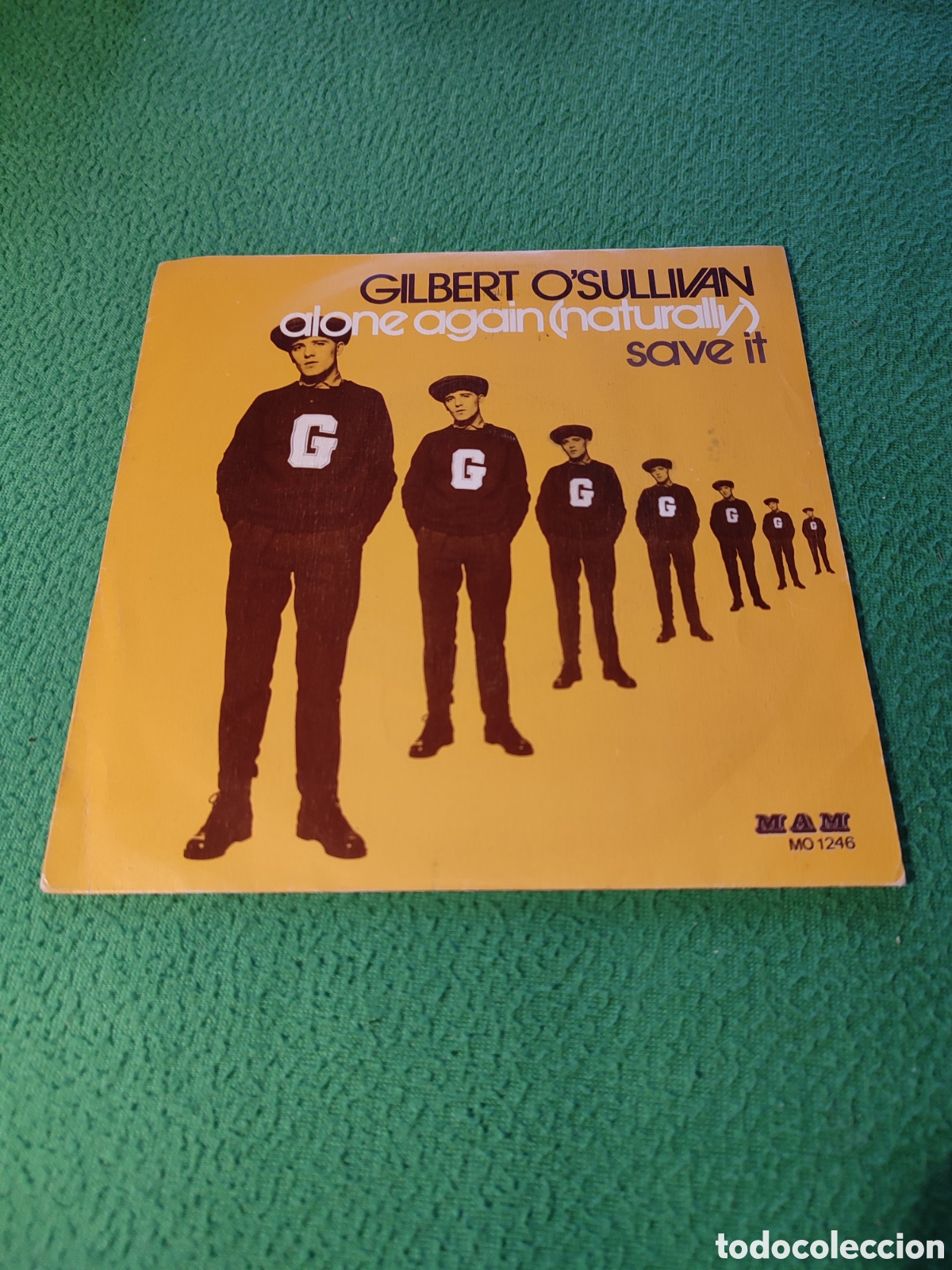 Discos de vinilo: Gilbert OSullivan - Alone again ( Naturally) - Foto 1