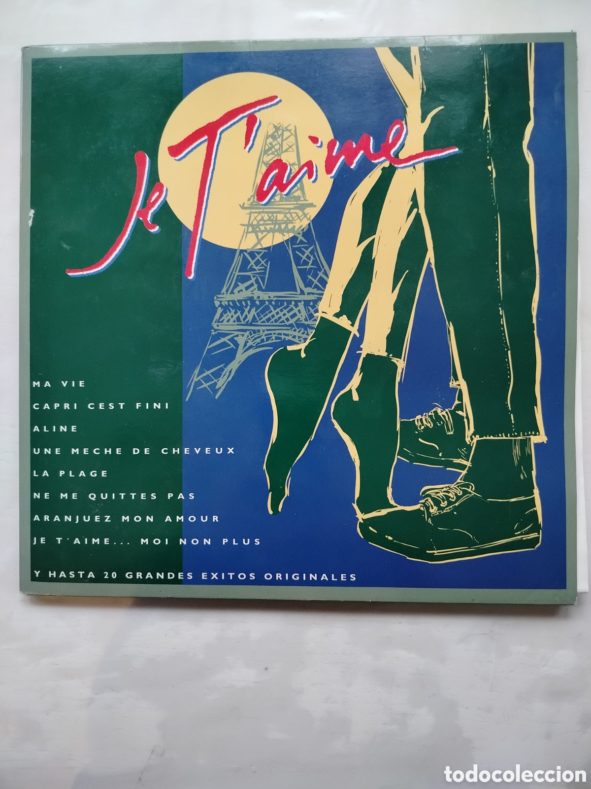 Discos de vinilo: Je Taime 2xLPs 1991 - Foto 1