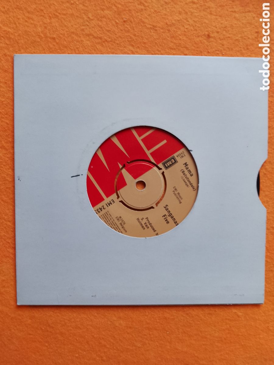 Discos de vinilo: Sanganas Five &ndash; Mama - Hey, Hey - Foto 1