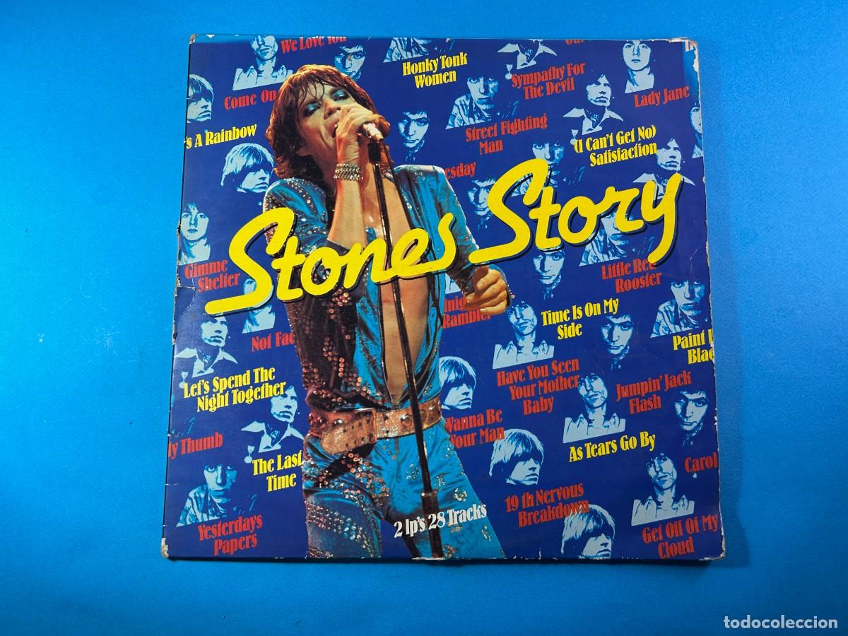 Discos de vinilo: ROLLING STONES - STORY - HOLANDA - GATEFOLD SOLO 1 DISCO - Foto 1