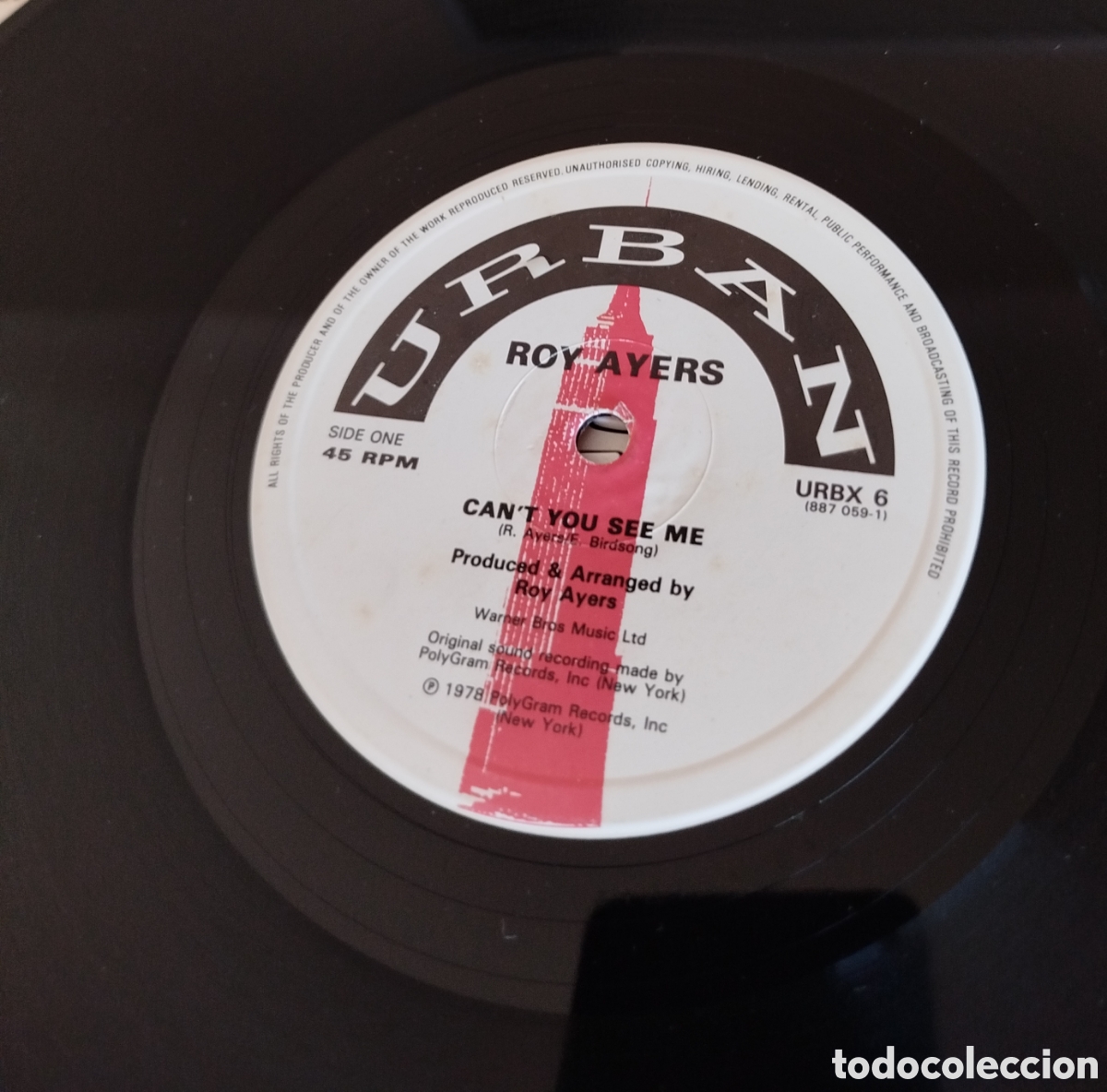 Discos de vinilo: Roy Ayers - Cant you see me - Foto 2