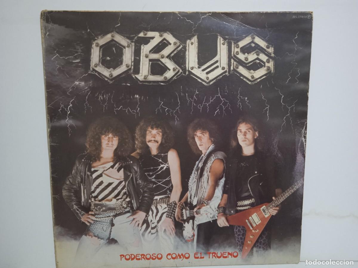 Discos de vinilo: Obus - Poderoso Como El Trueno - LP - Primera Edici&oacute;n - 1982 - Foto 1