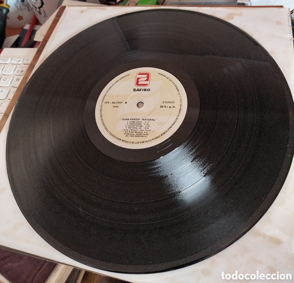Discos de vinilo: Juan Pardo - Natural - Foto 3