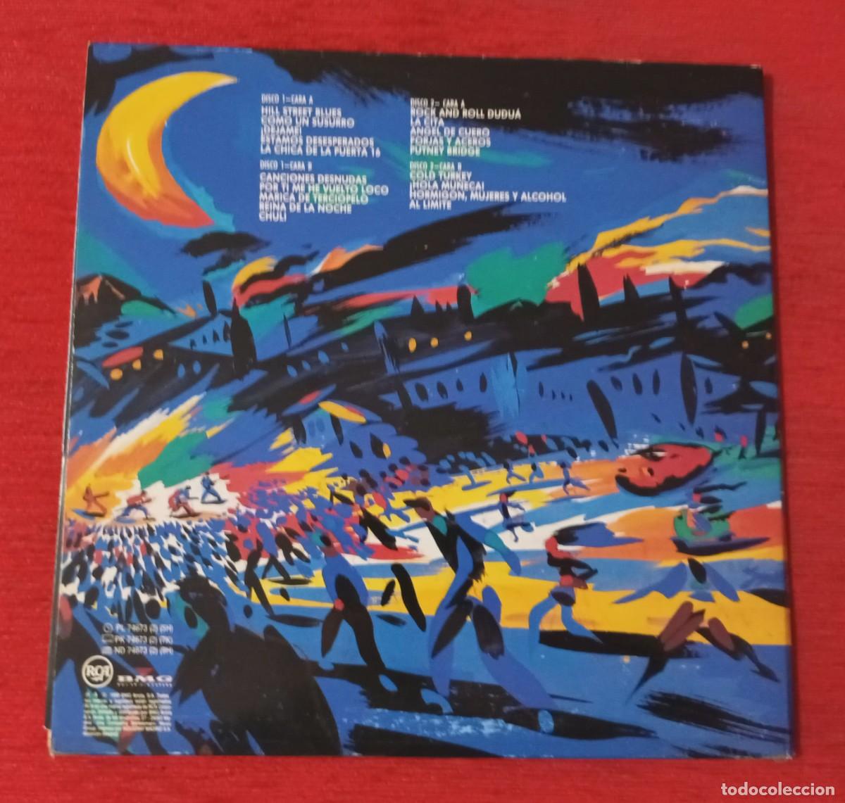 Discos de vinilo: RAMONC&Iacute;N - AL LIMITE, VIVO Y SALVAJE - 2 LPS - Foto 2