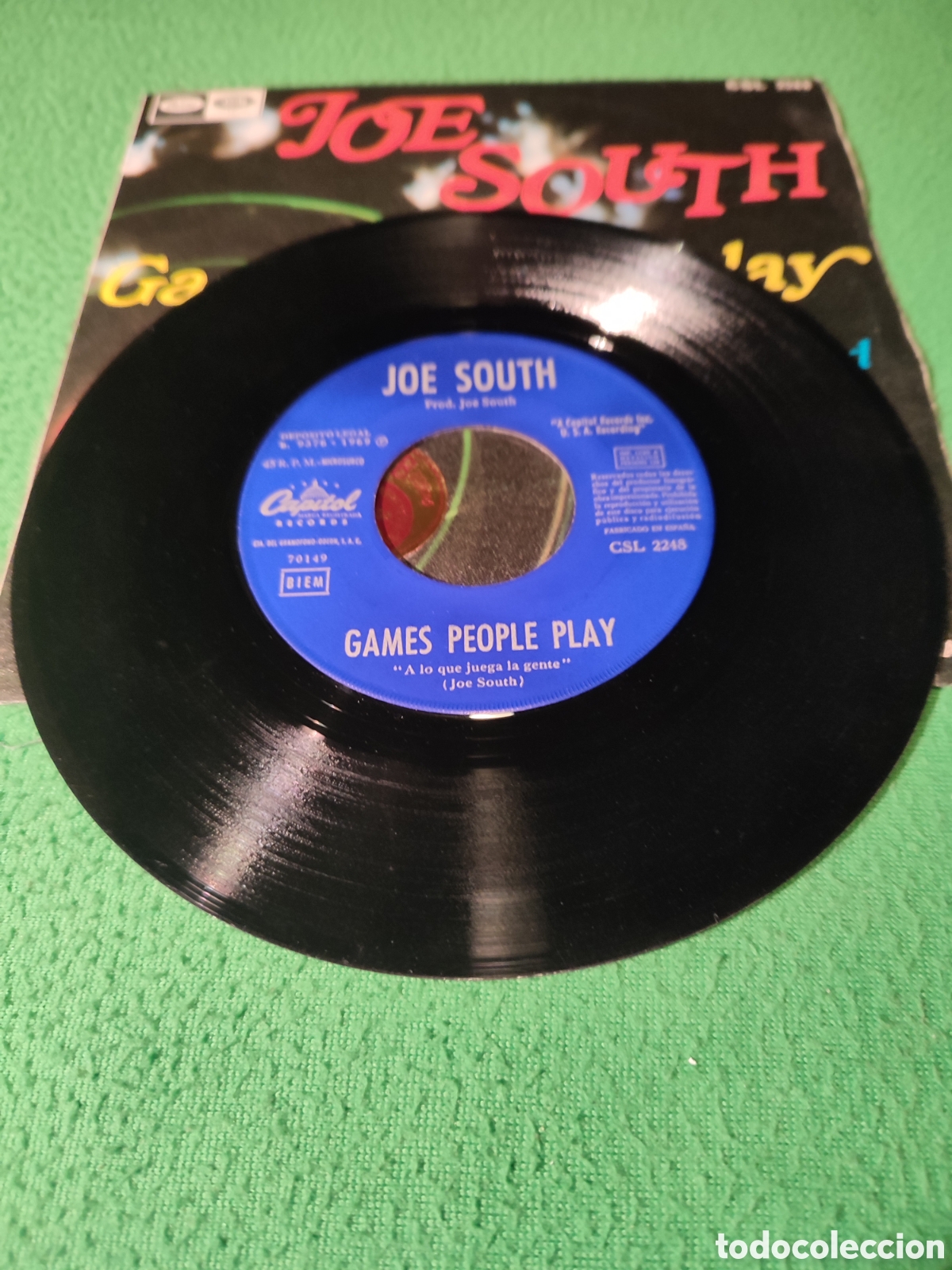 Discos de vinilo: Joe South - Games People play - Foto 3