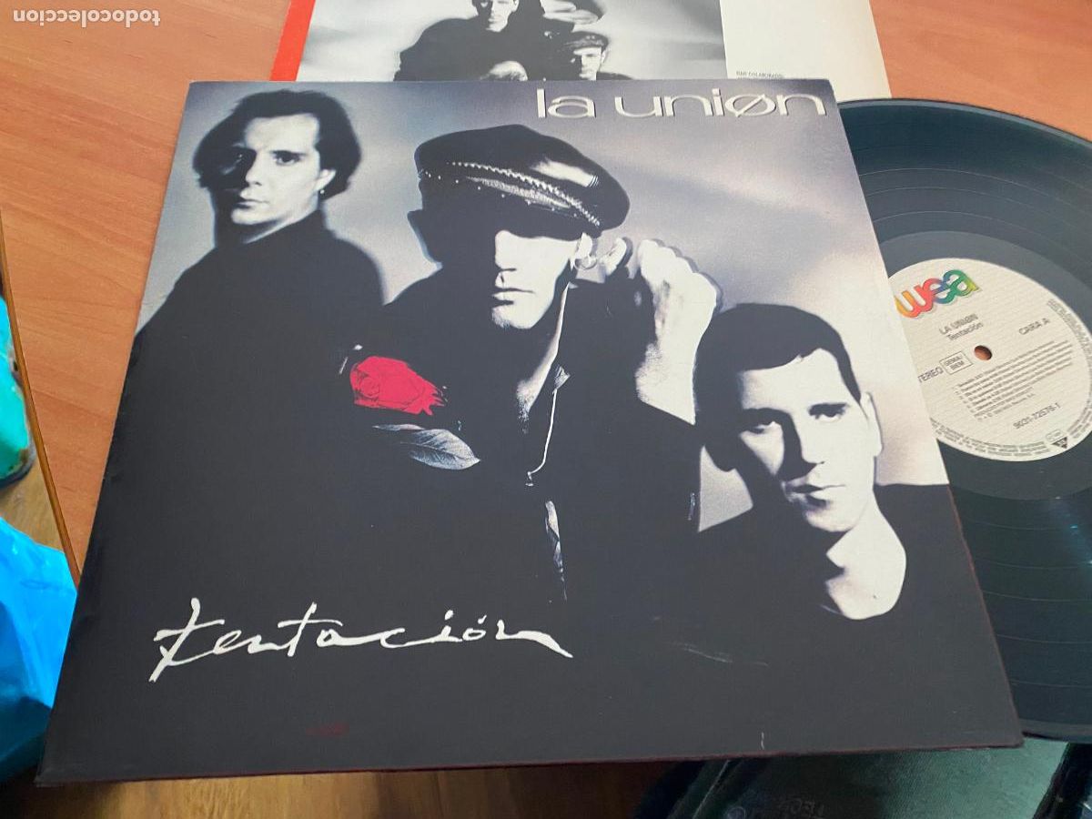 Discos de vinilo: LA UNION (TENTACION) LP 1990 (B-52) - Foto 2