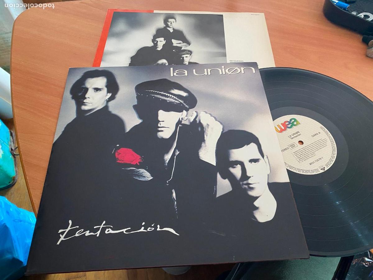 Discos de vinilo: LA UNION (TENTACION) LP 1990 (B-52) - Foto 1