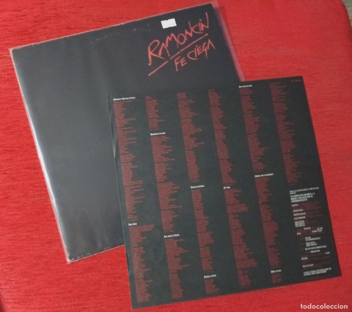 Discos de vinilo: RAMONC&Iacute;N - FE CIEGA - LP - Foto 4