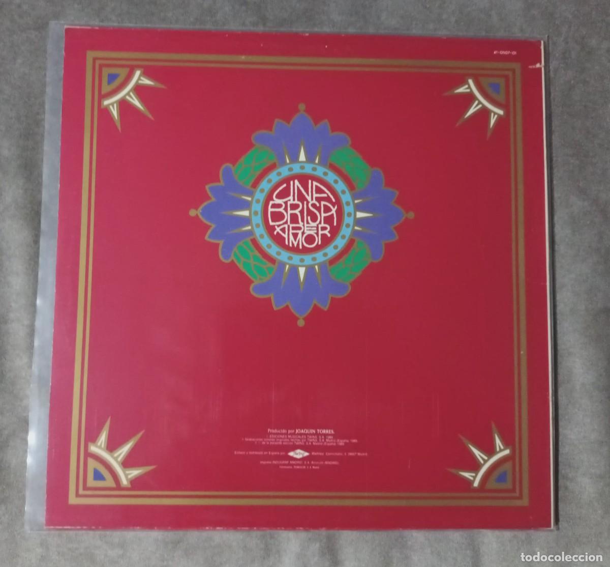 Discos de vinilo: VIDEO - UNA BRISA DE AMOR - LP - Foto 2