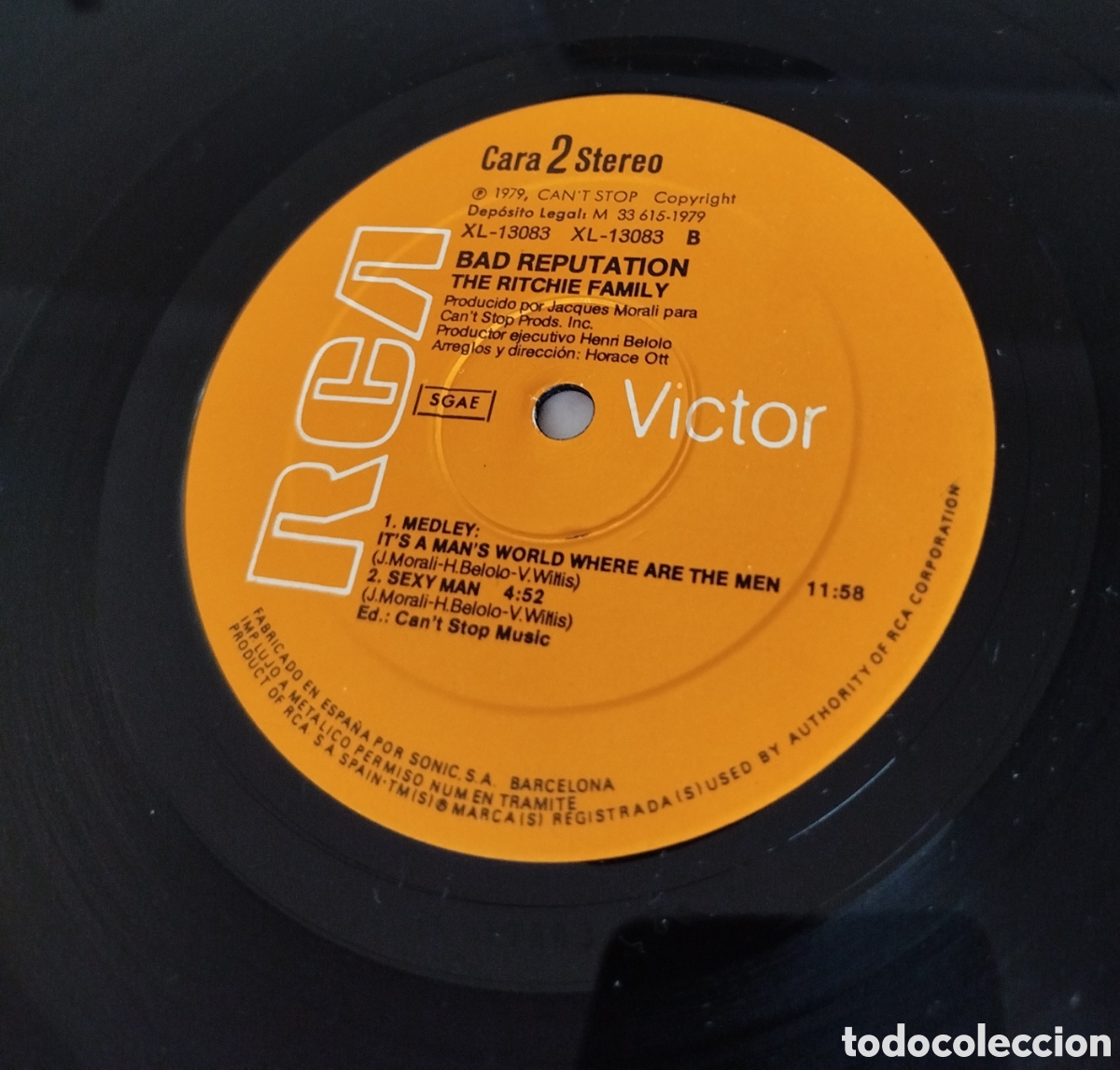 Discos de vinilo: The Ritchie Family &ndash; Bad Reputation - Foto 3
