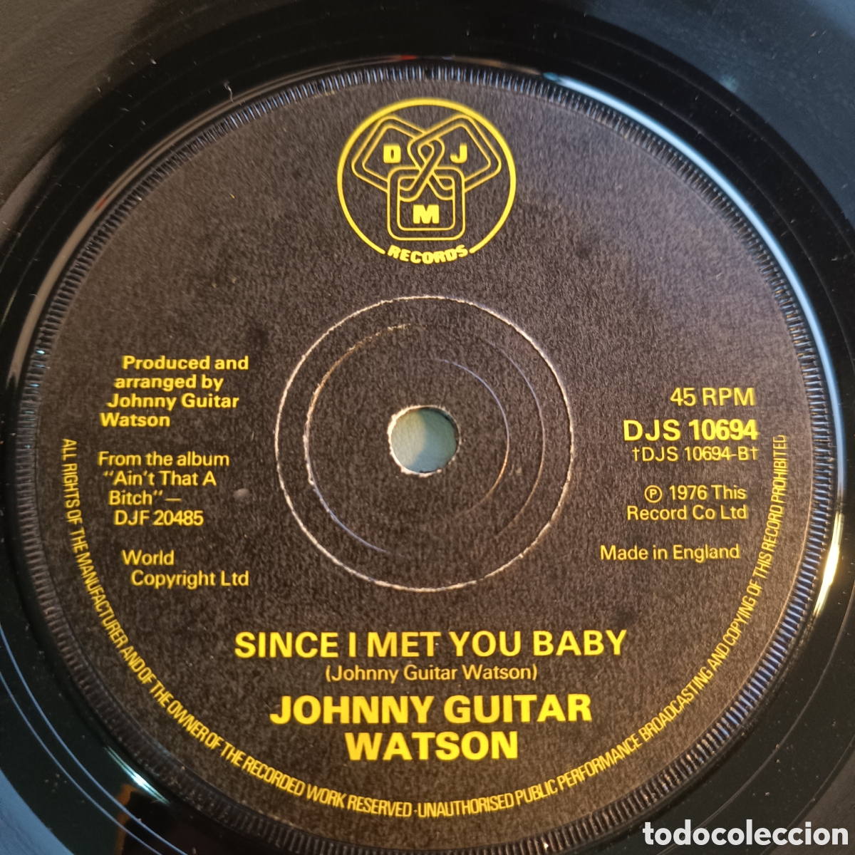 Discos de vinilo: Johnny Guitar Watson &ndash; I Need It - Foto 1
