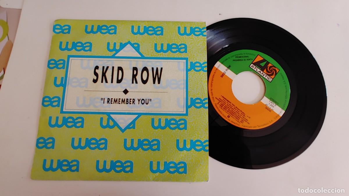 Discos de vinilo: SKID ROW-SINGLE I REMEMBER YOU - Foto 1