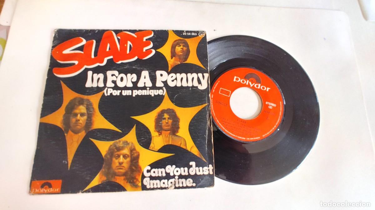 Discos de vinilo: SLADE-SINGLE IN FOR A PENNY - Foto 1
