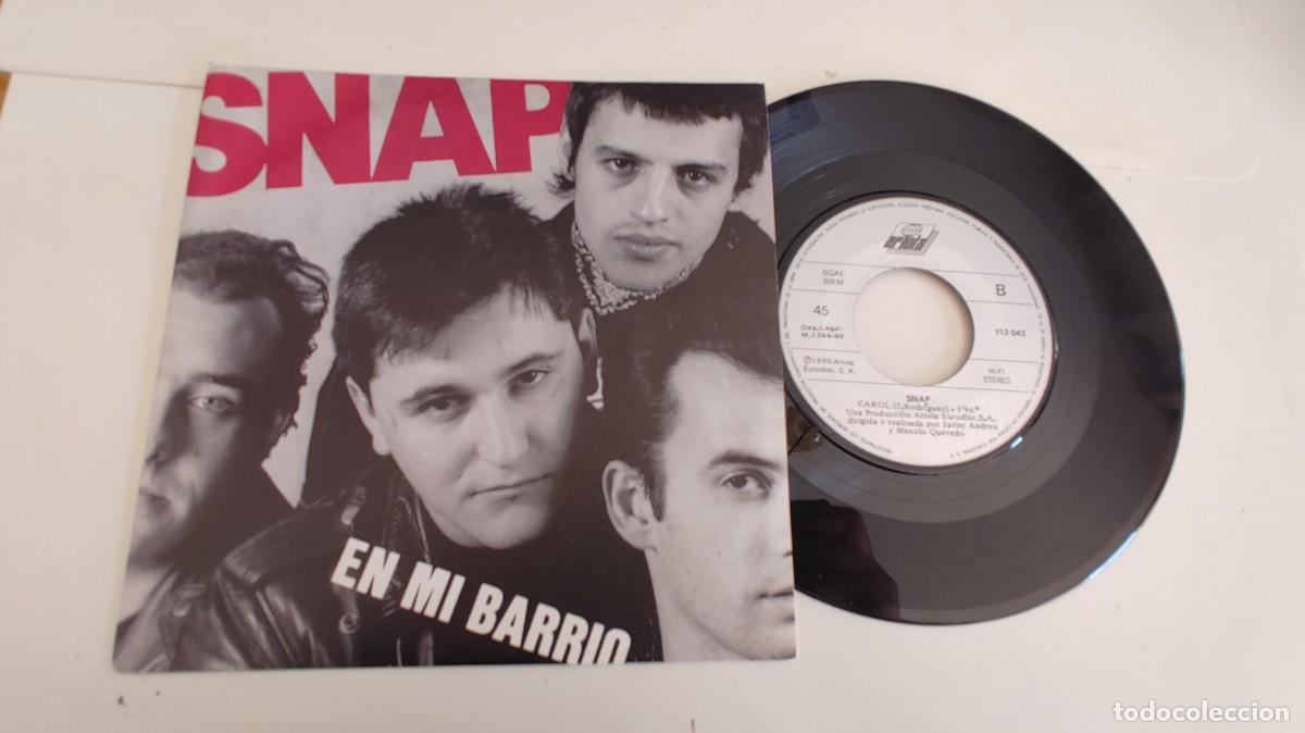 Discos de vinilo: SNAP-SINGLE EN MI BARRIO - Foto 1