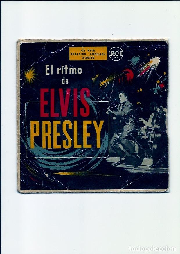 Discos de vinilo: ELVIS PRESLEY. El ritmo de Elvis Presley. (vinilo ep 1956)