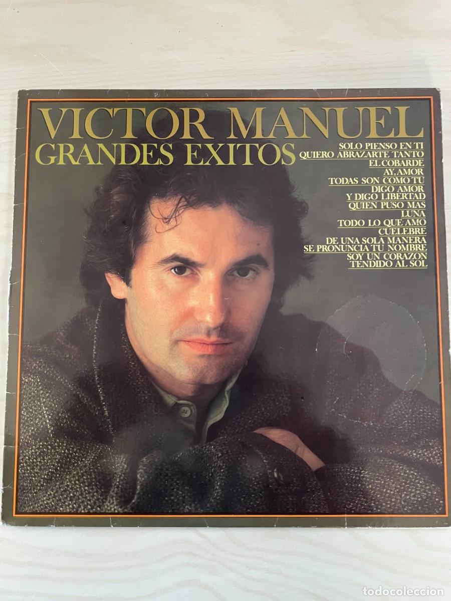 Discos de vinilo: LP V&iacute;ctor Manuel Grandes &eacute;xitos - Foto 1