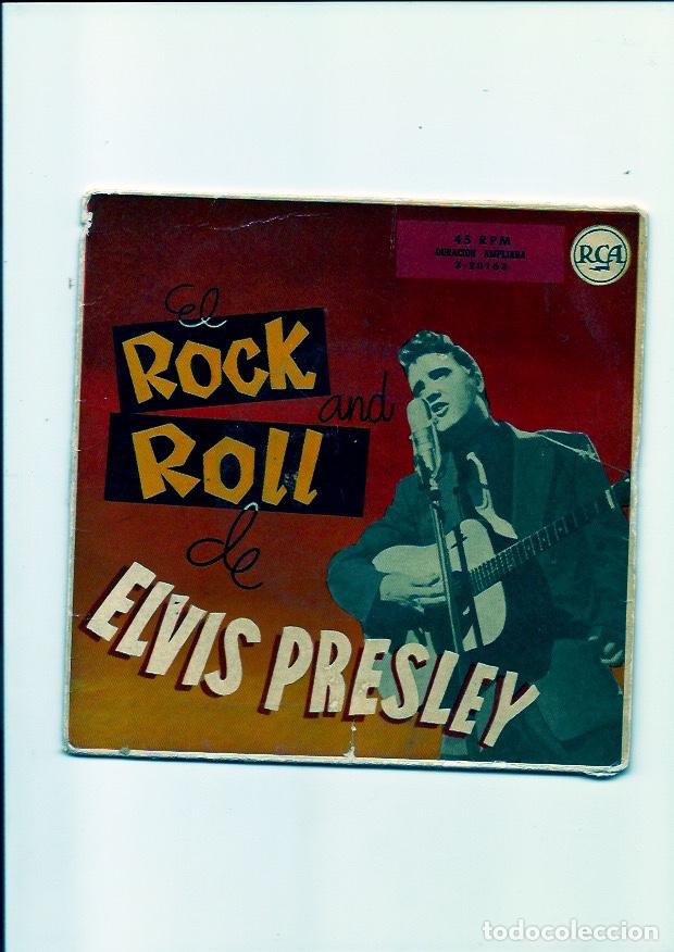Discos de vinilo: ELVIS PRESLEY. El rock and roll de......... (vinilo ep ) - Foto 1