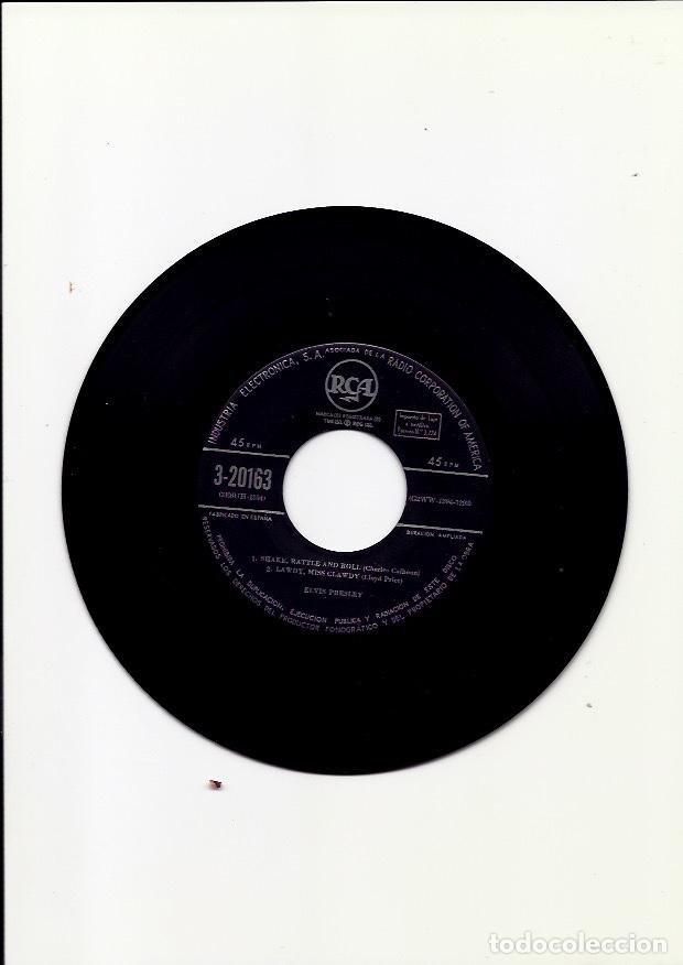 Discos de vinilo: ELVIS PRESLEY. El rock and roll de......... (vinilo ep ) - Foto 3