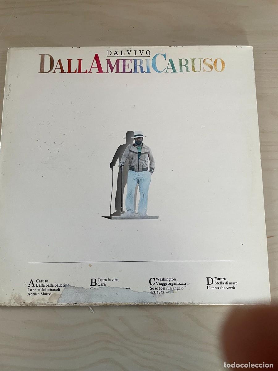 Discos de vinilo: LP DalVivo DallAmeriCaruso - Foto 1