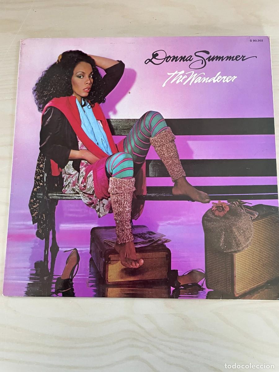 Discos de vinilo: LP Donna Summer The Wanderer - Foto 1