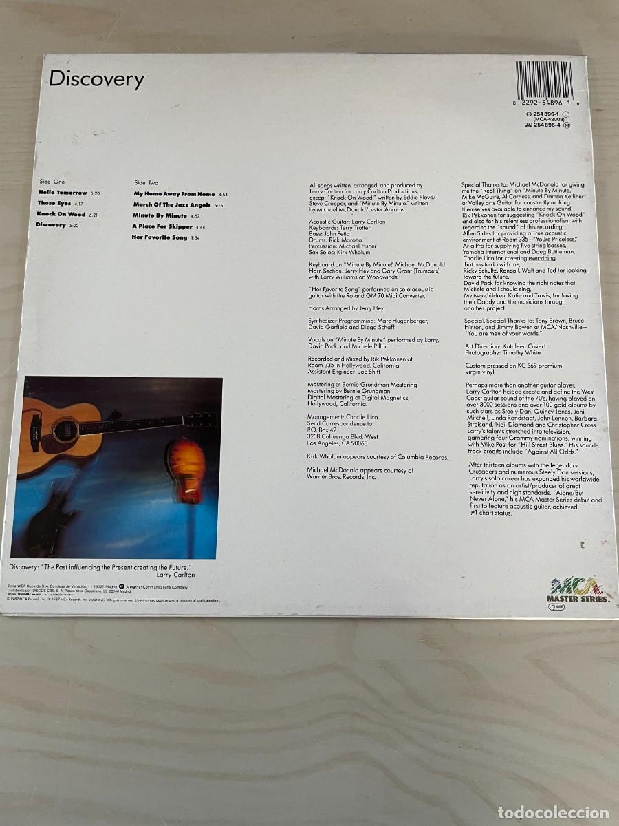 Discos de vinilo: LP Larry Carlton Discovery - Foto 2