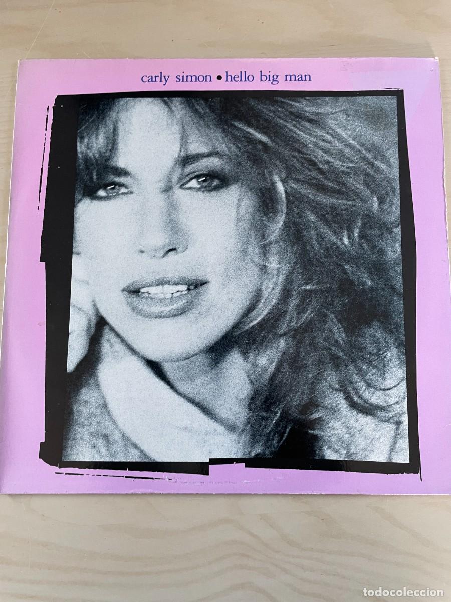 Discos de vinilo: LP Carly Simon Hello Big Man - Foto 1