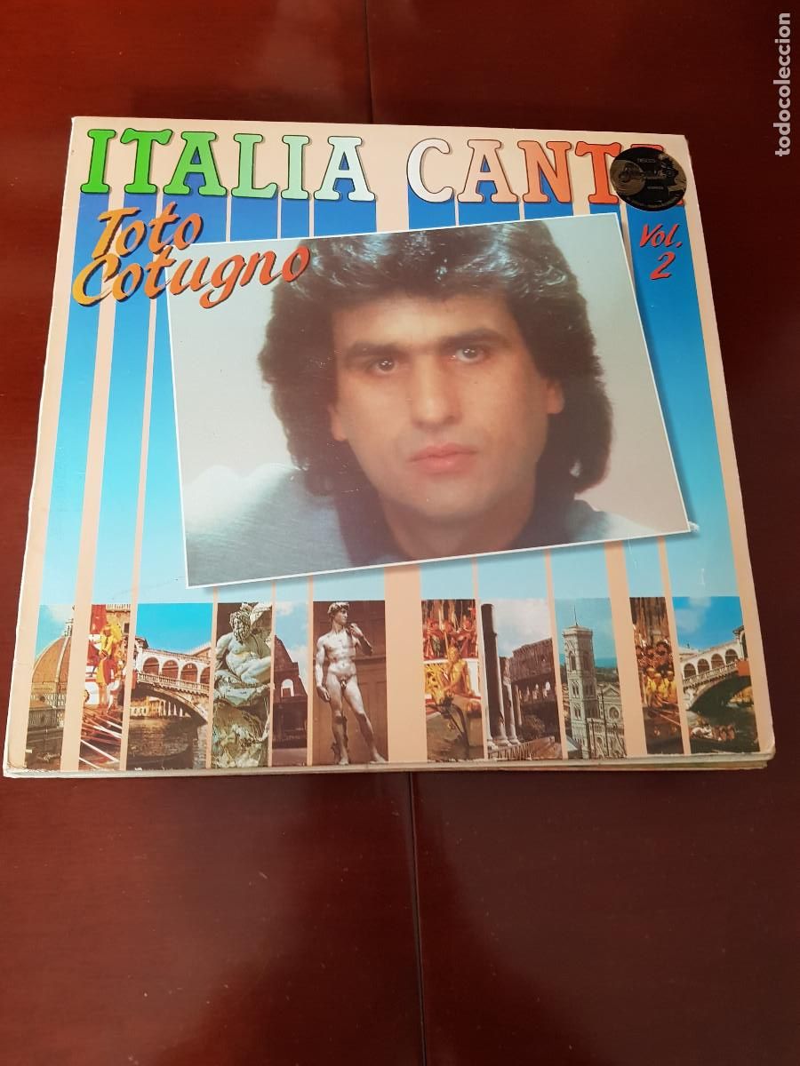Discos de vinilo: ITALIA CANTA-TOTO COTUGNO - Foto 1