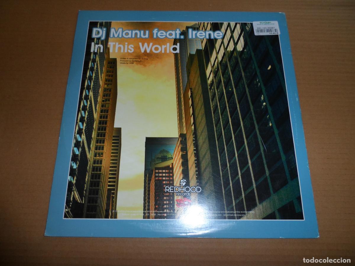 Discos de vinilo: DJ Manu Feat. Irene &lrm;&ndash; In This World - Foto 2