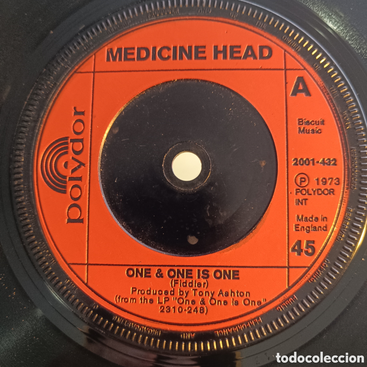 Discos de vinilo: Medicine Head &ndash; One & One Is One - Foto 1