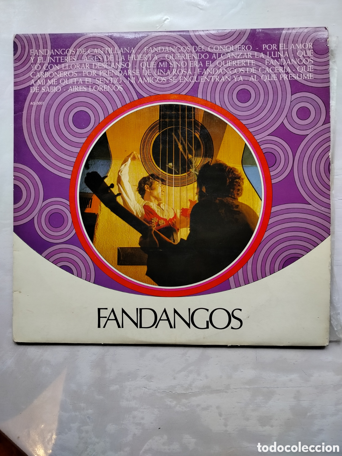 Discos de vinilo: LP El Lore&ntilde;o Fandangos - Foto 1